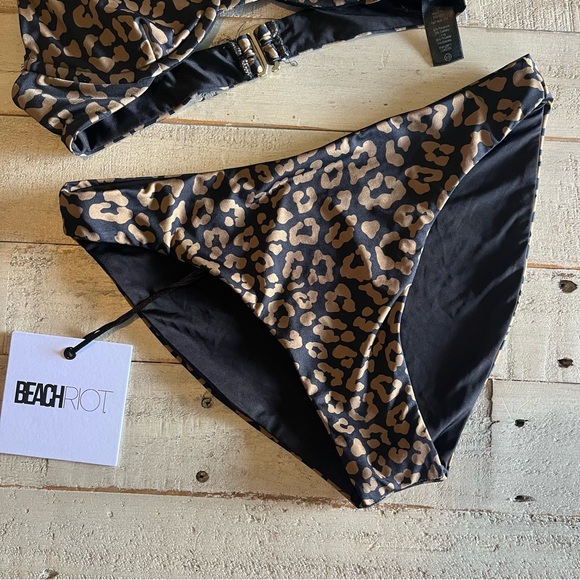 Beach Riot Leopard Bikini XS - Picture 5 of 11